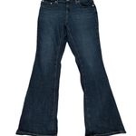 Levi's 725 HIGH RISE BOOTCUT Blue Denim Flare Wide Leg Jeans Pants 32 Photo 3