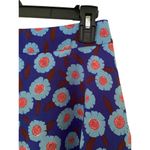 Kate Spade  Tangier Blue Floral Double Layer Silk Skirt Tiered 2 EUC Dressy Mini Photo 3