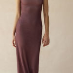 Urban Outfitters Brown midi mock neck dress Photo 0