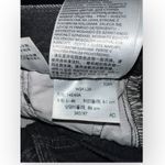 Aritzia  Levi’s women 501 Skinny Straight Jeans Charcoal Grey black stick sz 24 Photo 7