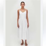 Cuyana ‎ organic cotton poplin midi dress size medium, nwt Photo 1