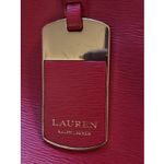 Ralph Lauren Lauren  Women’s Newbury Red Double-Zip Satchel Tote Purse Photo 1