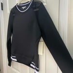 C&C California Black Mesh Panel Sweater Photo 4