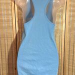 Bella Sky Blue 100% Cotton Long Ribbed Racerback Tank Top XXLarge Size XXL Photo 8
