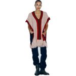 Vintage Tribel blanket poncho sweater🦙 nwot Black Size undefined Photo 6