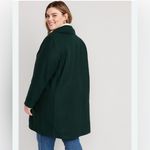 Old Navy NEW  Green Oversized Soft-Brushed Overcoat 4X $80 Photo 1