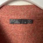 prAna  Women's Sweater Azure Medium balloon sleeve crewneck salmon pink soft Photo 8