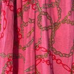 NY&C Pink Halter Tank Top Gold Chain Print Mobwife Size XS Photo 3