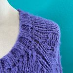 Love, Whit by Whitney Port Purple Chunky Sweater Oversized Slouchy Size L Size L Photo 4