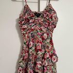 Yumi Kim  Floral Ruffle Tiered Mini Jax Dress Photo 3