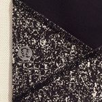 Lululemon pace rival crop 22” leggings jacquard black white Photo 6