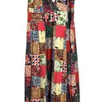 Eshakti Patch Print Surplice Crepe Maxi Dress SZ custom please see description Photo 4