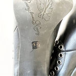 Penny Loves Kenny  Arena Grommet Detail Ankle‎ Boots Black Vegan Leather Size 8.5 Photo 7