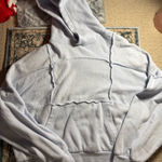 Aerie  Light Blue Hoodie Photo 0