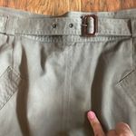 Salvatore Ferragamo Vintage Belted Military Skirt UTILITY Sz 12 (Runs Small) Photo 7