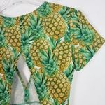 Show Me Your Mumu Ibiza Dress Pineapple Print Green Size Small S EUC Photo 10