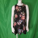 Anaelle Black Floral Dress Pink Size XS Photo 2