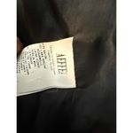 Cédric Charlier Olive Satin Lapel Blazer Photo 3