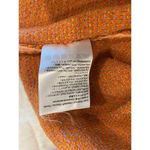 FARM Rio Anthropologie Women’s Sweater Small Colorblock Knit Long Sleeve Bright Orange Photo 6