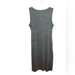 Leith Nwt Gray Jersey Knit Ruched Tank Dress Photo 1