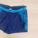 Under Armour  Women's Dark Blue Athletic Shorts Medium, running, workout shorts Photo 2