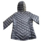 Zeroxposure hooded puffer quilted jacket full zip black size S NWOT with flaw Photo 1