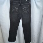 Chico's  Women's 0 (US S/4) Platinum Black Jeans Rhinestones Studded Denim Y2K‎ Photo 1