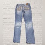 BKE Denim Kate Boot Jeans Women’s 29x33.5 Light Wash Stretch Bootcut Embroidered Photo 1