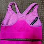 PINK - Victoria's Secret Victoria’s Secret PINK Matching Set Shorts & Bra Pink Ombré size M Biker Photo 11