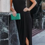 VICI  | Aglow Strapless Draped Midi Dress Photo 1