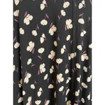 Soma  black floral short open front kimono Robe, size Extra large Photo 4