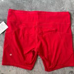 Lululemon  Fast and Free High-Rise Short 8" Dark Red Size 20 Photo 2