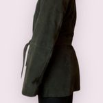 EXPRESS Y2K belted suede blazer jacket Photo 4