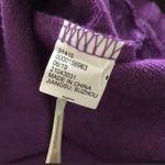 DC Comics Batman cropped sweatshirt Japanese Kanji juniors Medium purple black NWT Macy’s Photo 6