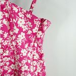 ZARA  Womens Pink White Floral Corset Bodysuit Top Bustier XS Photo 2