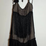 Dolce & Gabbana NWT  Y2K silk bow fringe cocktail dress Photo 0