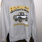Bronco Sweatshirt Gray Size M Photo 0