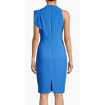 Black Halo Blue Pabla Ruffle Sheath Dress NWT Sz. 2 Photo 1