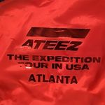 Port Authority ATEEZ The Expedition Tour In USA Atlanta backpack adjustable straps red K-pop Photo 1