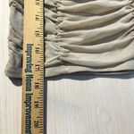 Just Polly M Corset Top Boho Festival Hippie Renaissance Fairygoth Fairy Grunge Tan Size M Photo 4