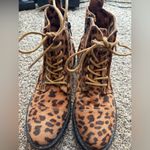 Billabong  Leopard Print Lace and Zip Booties Photo 1