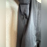 Wilfred Aritzia Bridgerton Satin Black long Sleeve Midi Dress size 8 $168 Photo 10