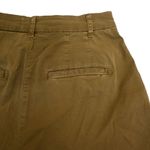 by Anthropologie Womens 2 Pleated Side Zip Short Green Photo 4