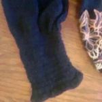 Free People black gauze thermal long sleeve top size XS Photo 6