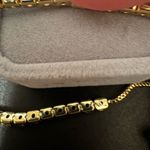 Elegant Teardrop Ring, pink stone bracelet, square ring set Silver Photo 7