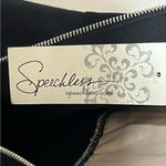 Speechless NWT Women’s Black Gold Sequin Formal Cocktail Prom Party Size Medium Photo 7