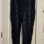 Spanx 💖  Black Camo Faux Leather Leggings Photo 1