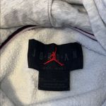 Jordan Men's Light Gray and Tan Hoodie Photo 4