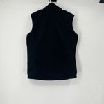 REI Women XL Black Zip Sleeveless Vest Jacket Pockets Fleece Outdoor Hiking Camp Photo 2