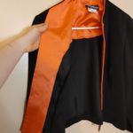 Positive Attitude Petite Size 14 Coral Black Blazer Open Career Business Top Photo 9